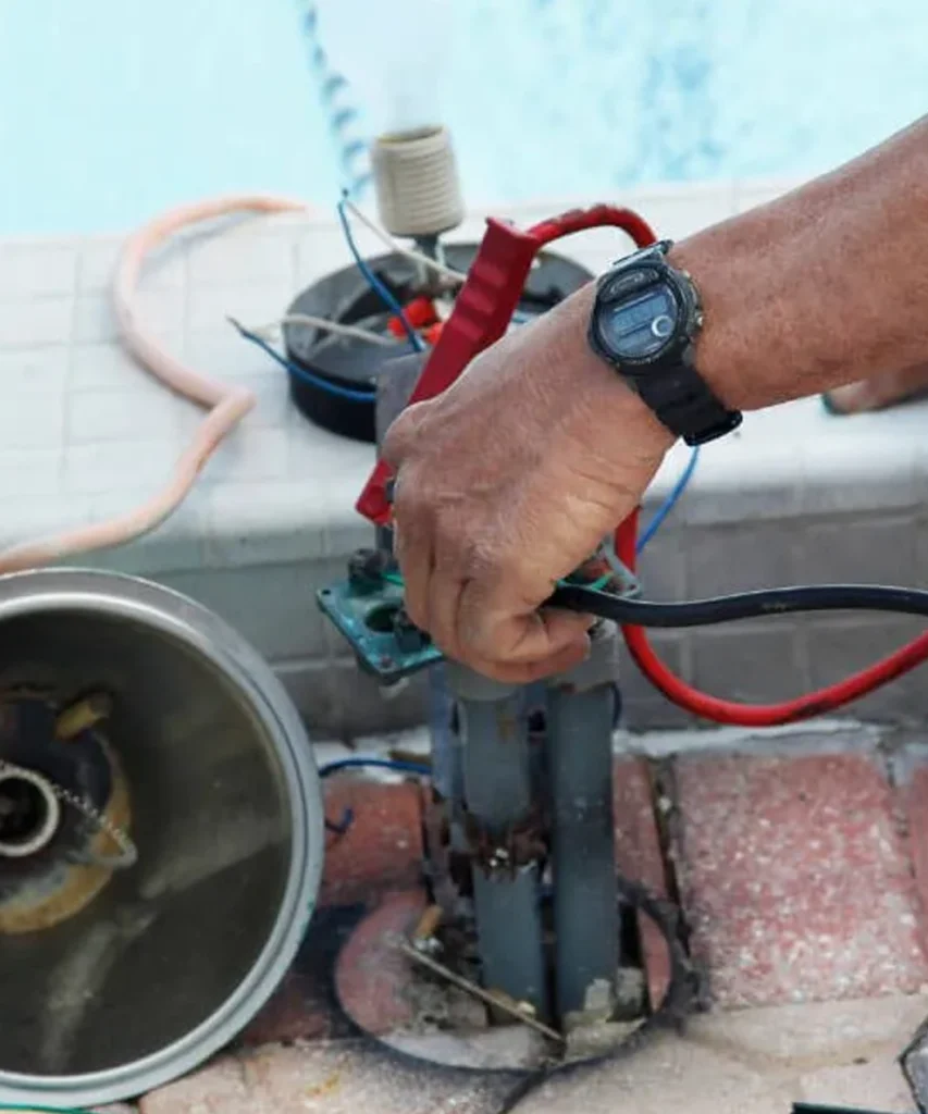 Professional swimming pool repair services for leaks, cracks, tiles, and pool equipment.